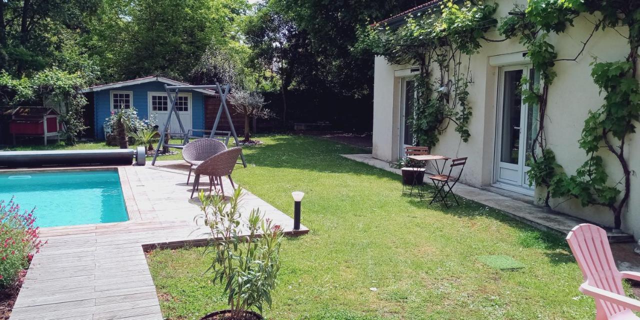 Merig'Home Chambre Bd Climatisee Dans Maison Avec Piscine Au Calme En Ville, Sdb & Toilettes Prives Angoulême Eksteriør bilde