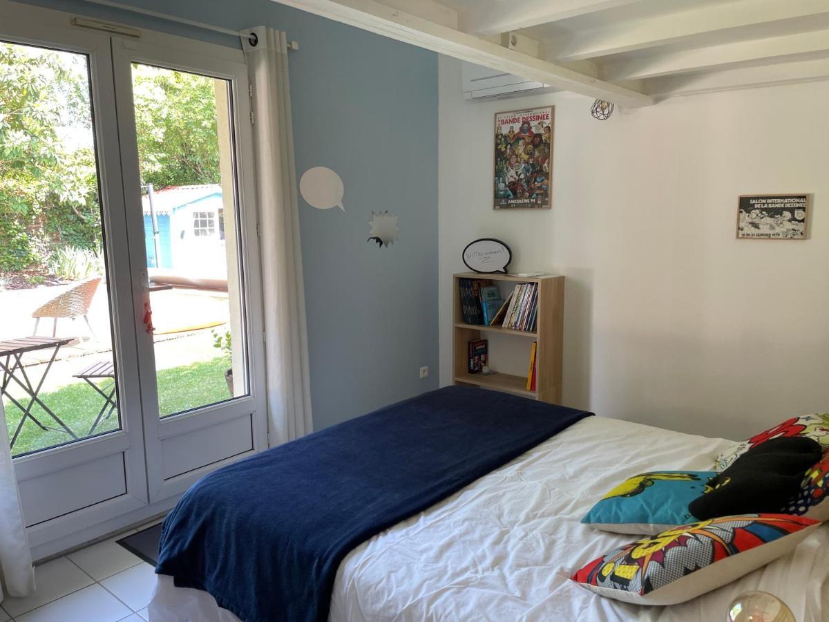 Merig'Home Chambre Bd Climatisee Dans Maison Avec Piscine Au Calme En Ville, Sdb & Toilettes Prives Angoulême Eksteriør bilde